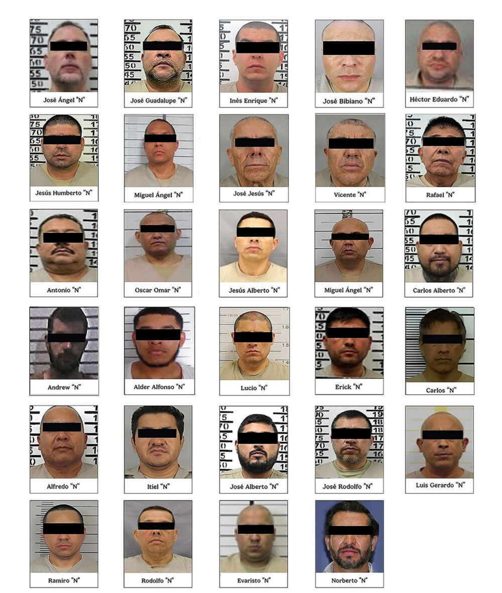 presuntos narcotraficantes extraditados a Estado Unidos