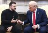 Trump: "ha llegado el momento de que Ucrania tenga un nuevo presidente"