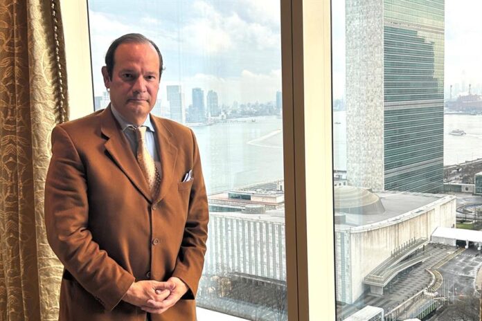 El ministro de Relaciones Exteriores de Panamá, Javier Martínez-Acha