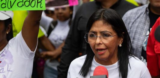 La vicepresidenta ejecutiva de Venezuela, Delcy Rodríguez
