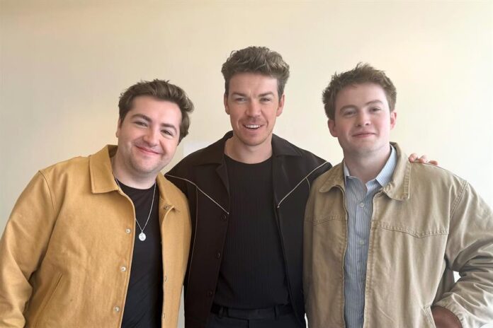 Los actores de la película 'Warfare' Michael Gandolfini (i), Will Poulter (c), y Kit Connor Los actores de la película 'Warfare' Michael Gandolfini (i), Will Poulter (c), y Kit Connor