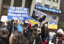 Protestan en Nueva York (1)
