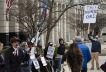 EE.UU. advierte que se revocarán los visados a quienes vayan a protestas "proterroristas" protesta