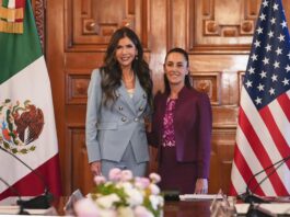 Sheinbaum afirma que "nunca hay subordinación" ante EE.UU. tras su reunión con Kristi Noem