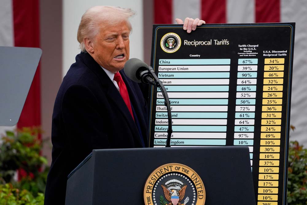 El presidente de EEUU, Trump, desvela nuevos aranceles en el llamado D&iacute;a de la Liberaci&oacute;n