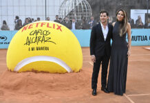 El cantante David Bisbal y su pareja Rosanna Zanetti