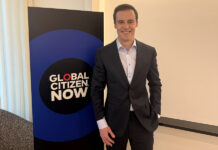 El fundador y director ejecutivo de Global Citizen, Hugh Evans