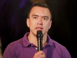 El presidente de Ecuador y candidato a la reelección, Daniel Noboa