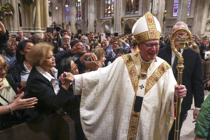 Mass for the repose of the soul of Pope Francis at St. Patrick's Cathedral Timothy Dolan