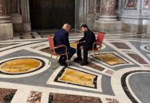 Los equipos de Trump y Zelenski trabajan para volver a reunirse hoy en Roma