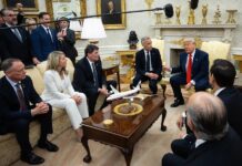 Donald Trump y Mark Carney