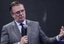 El secretario de Economía, Marcelo Ebrard