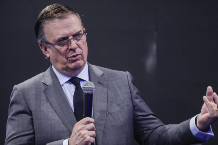 El secretario de Economía, Marcelo Ebrard