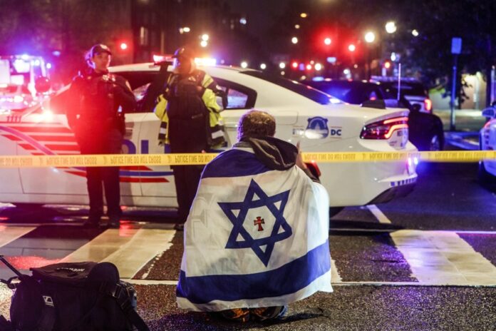 Empleados de la embajada de Israel asesinados cerca del Museo Judío de Washington, D. C. Empleados de la embajada de Israel asesinados cerca del Museo Judío de Washington, D. C.