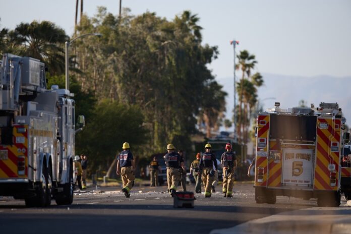 Explosion outside Palm Springs, CA fertility clinic Explosion