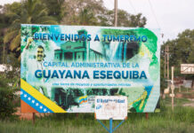 valla de la Guayana Esequiba