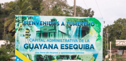 valla de la Guayana Esequiba