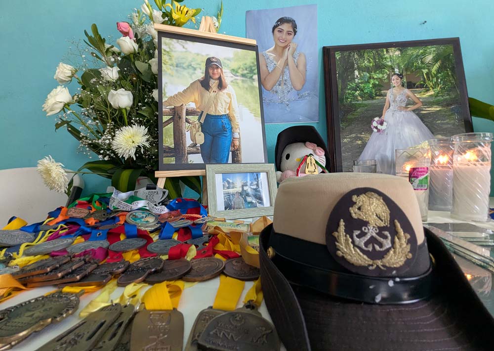 "Una guerrera", la familia recuerda a cadete mexicana fallecida en accidente en EEUU