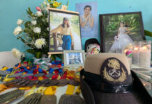cadete de la Heroica Escuela Naval de Veracruz, América Yamilet Sánchez