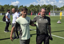 El centrocampista del Real Madrid Brahim Díaz