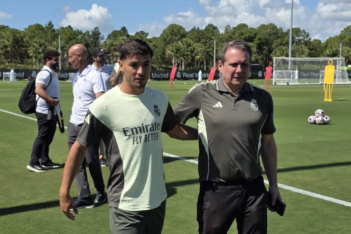Brahim: El centrocampista del Real Madrid Brahim Díaz