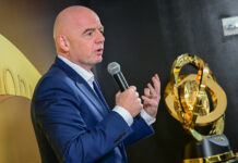 El presidente de la FIFA, Gianni Infantino