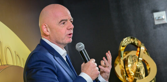 El presidente de la FIFA, Gianni Infantino