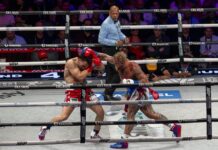 El 'youtuber' Jake Paul se impone por decisión unánime a Julio César Chávez Jr. Jake Paul vs Julio Cesar Chavez Jr.