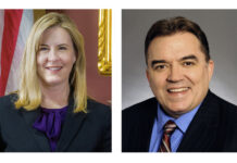 La legisladora demócrata Melissa Hortman (izda) y su marido murieron hoy en Minesota