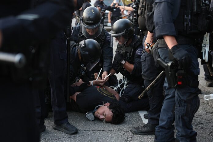 La Guardia Nacional se despliega en Los Ángeles Guardia Nacional