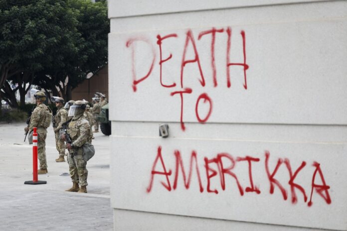 La Guardia Nacional en las protestas ICE en Los Ángeles