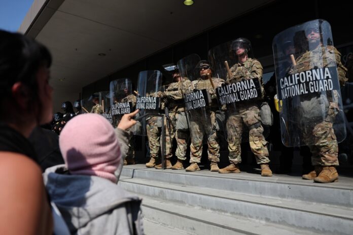 El despliegue de la Guardia Nacional por orden de Trump, algo inédito en EEUU en décadas Guardia nacional