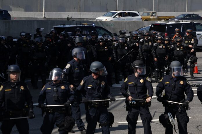 Ongoing protests of ICE in Los Angeles protestas
