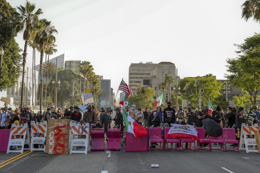 protestas de Los Ángeles