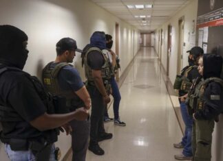 ICE realiza redada en Nueva York y apunta con armas a una mujer y sus hijos agentes federales