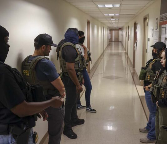 ICE realiza redada en Nueva York y apunta con armas a una mujer y sus hijos agentes federales