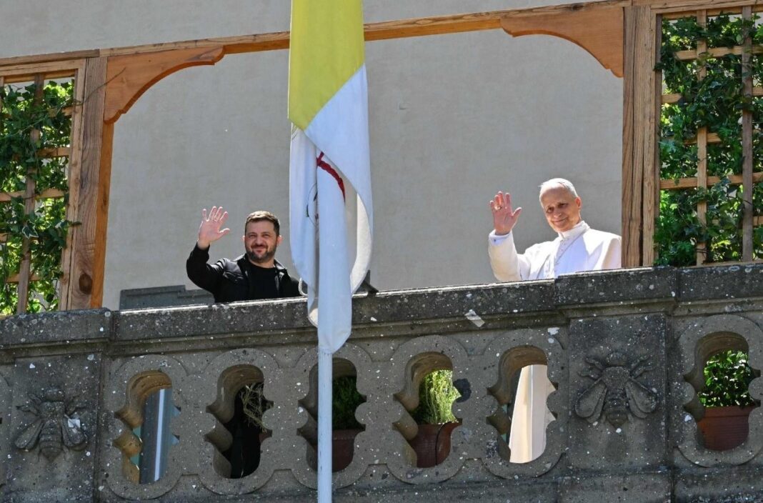 El Papa León XIV recibe a Zelensky y le ofrece el Vaticano para las negociaciones entre Rusia y Ucrania