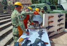 Sheinbaum celebra la recuperación en México de más de 2.000 armas de fuego en su Gobierno Sheinbaum