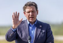 Florida Governor DeSantis holds press conference at Alligator Alcatraz detention facility