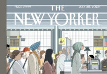 Ilustrador español alza la voz en el New Yorker contra la política migratoria de Trump