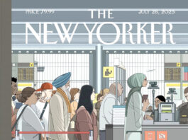 Ilustrador español alza la voz en el New Yorker contra la política migratoria de Trump