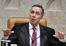 El Supremo brasileño rebate a Trump: niega censura y justifica el proceso contra Bolsonaro presidente de la Corte Suprema brasileña, Luís Roberto Barroso