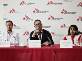 El coordinador general de Médicos Sin Fronteras México (MSF), Henry Rodríguez