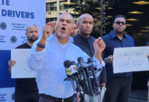 Taxistas amenazan con paralizar Nueva York si entran en funcionamiento robotaxis autónomos El presidente de la Federación de Taxistas del estado de Nueva York, Fernando Mateo