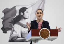La presidenta de México, Claudia Sheinbaum
