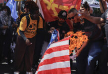 Manifestantes protestan en doce ciudades de Brasil contra el arancel de Trump