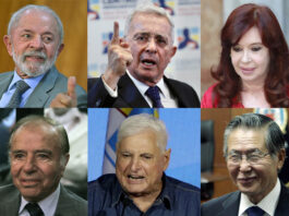 exmandatarios latinoamericanos que han recibido largas condenas