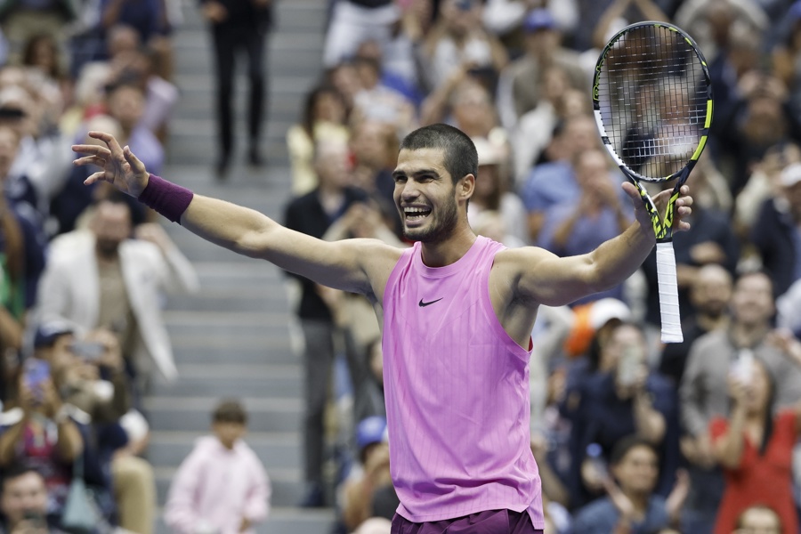 US Open Tennis Tournament 2025 - Day 15 Carlos Alcaraz