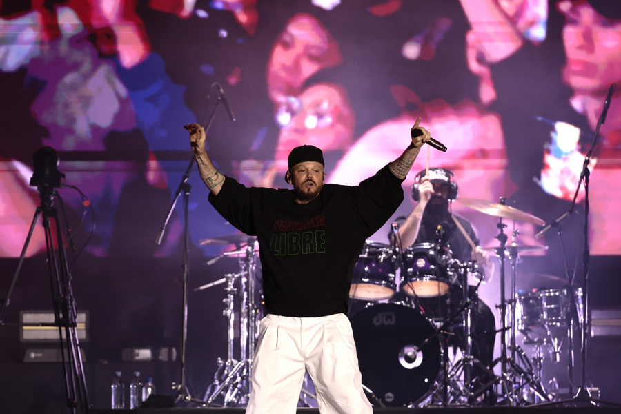 Concierto de Residente en el Zócalo, México