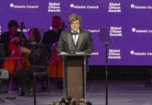 El presidente de Argentina, Javier Milei,